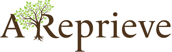 A Reprieve logo.